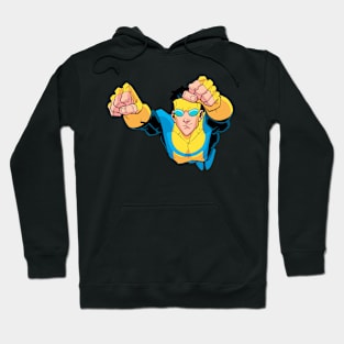 invincible young hero Hoodie